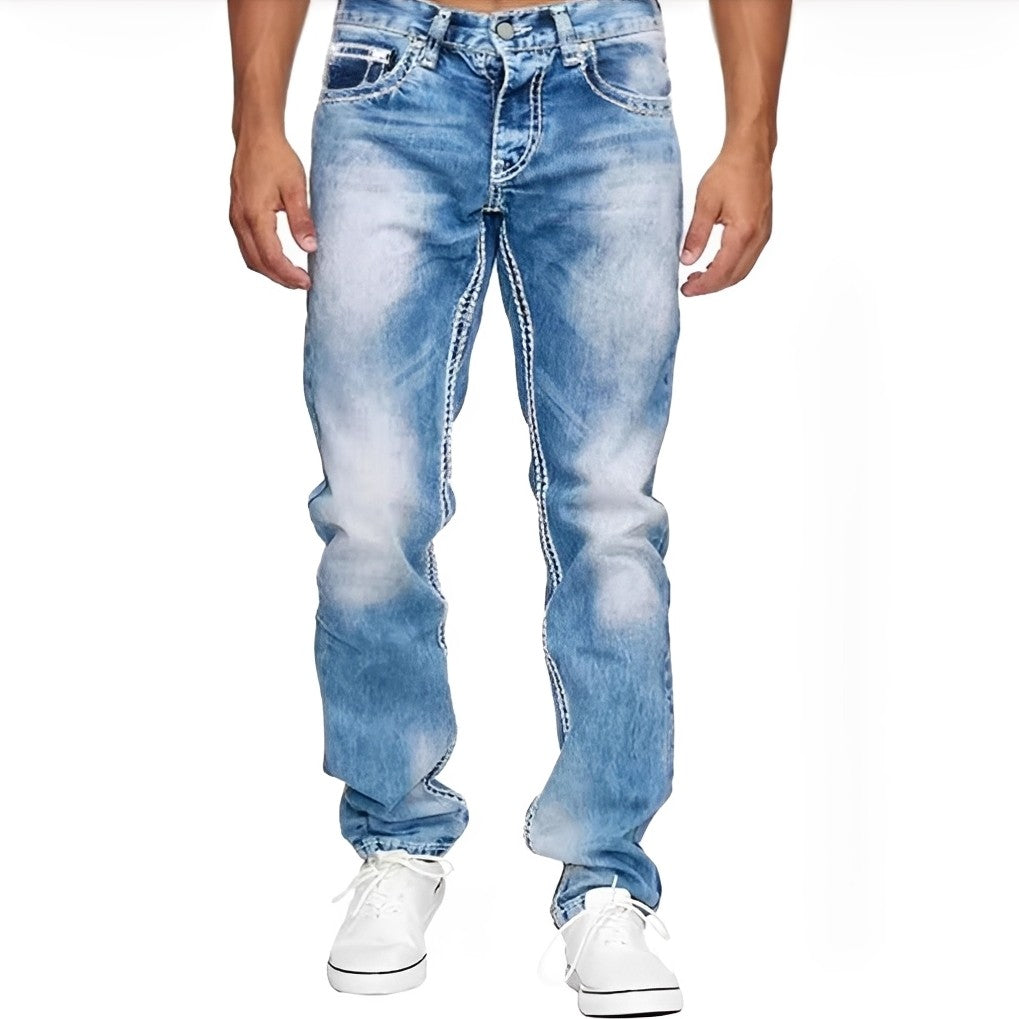 Stefan - Bequeme, gerade Stretch-Jeans für Männer