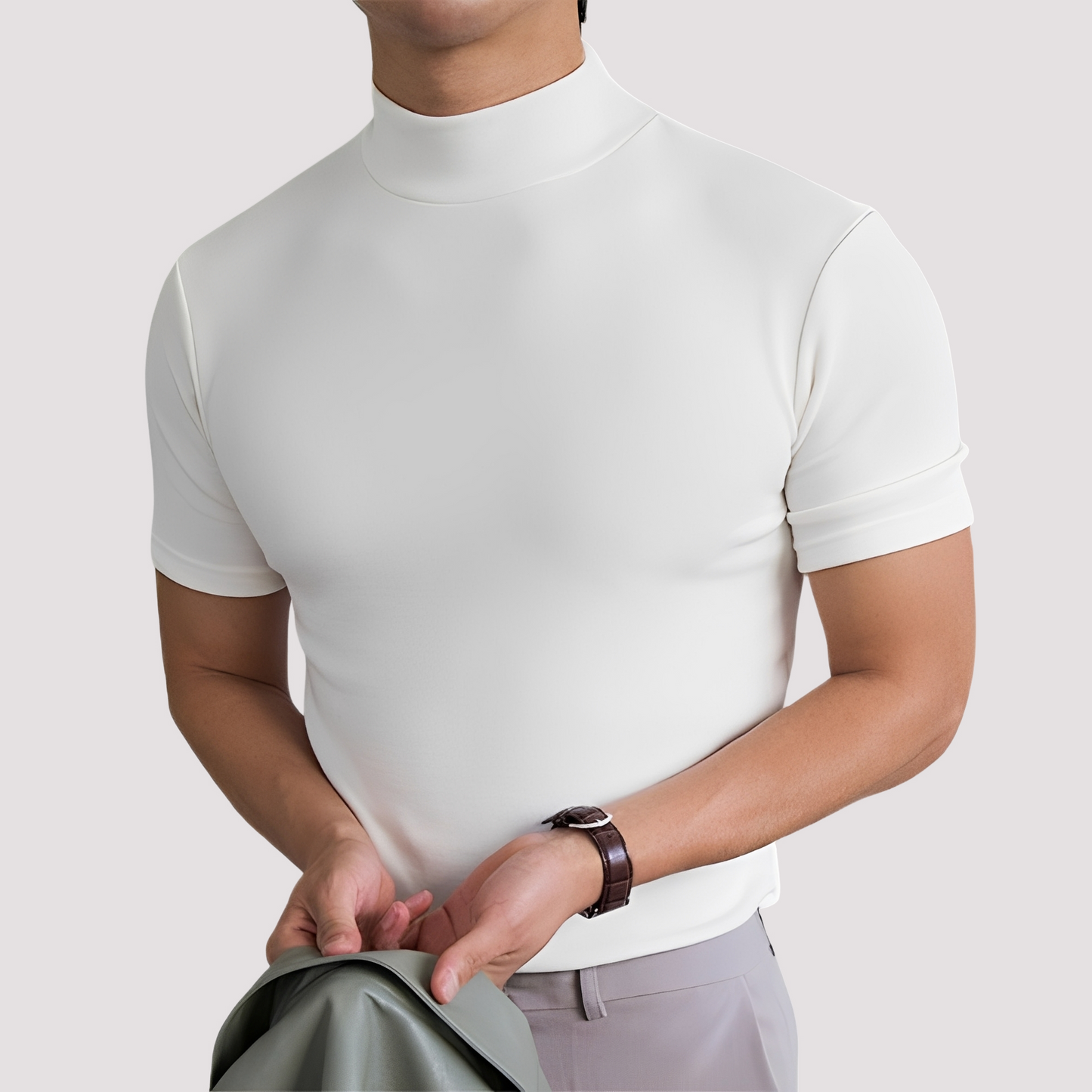Alfie - Enganliegendes, ungezwungenes Herren-T-Shirt
