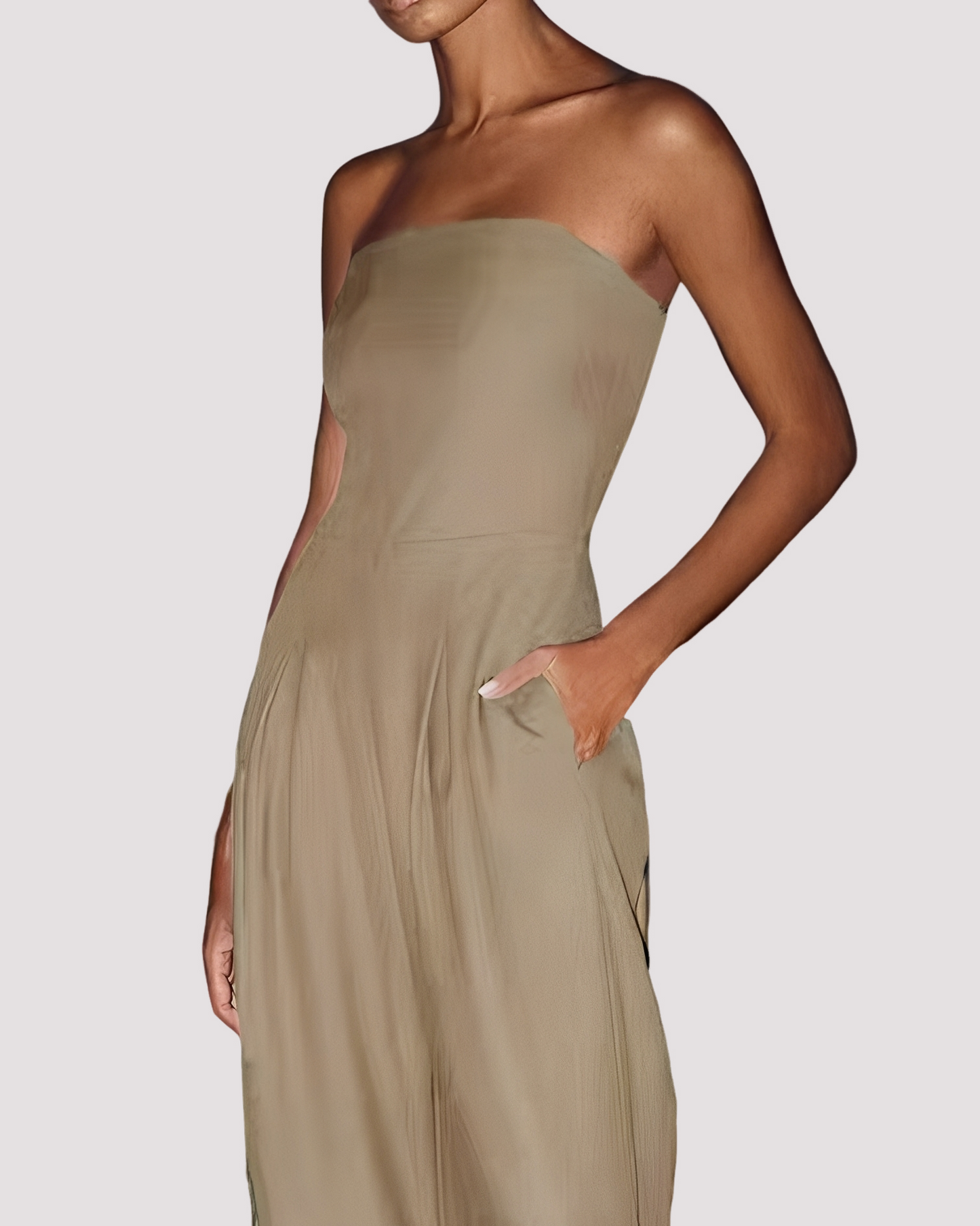 Carmen - Stilvoller trägerloser Jumpsuit