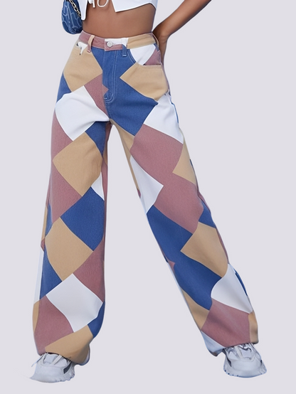 Alison - Elegante Weitbein-Jeans