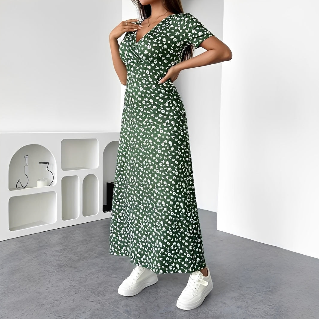 Reggie - Stilvolles Maxikleid mit floralen Mustern