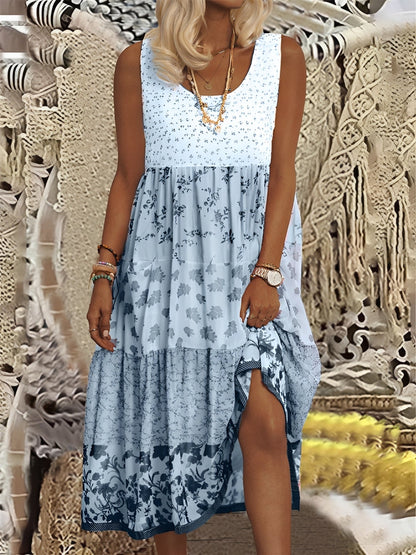 Nancy - Modisches Boho-Midikleid