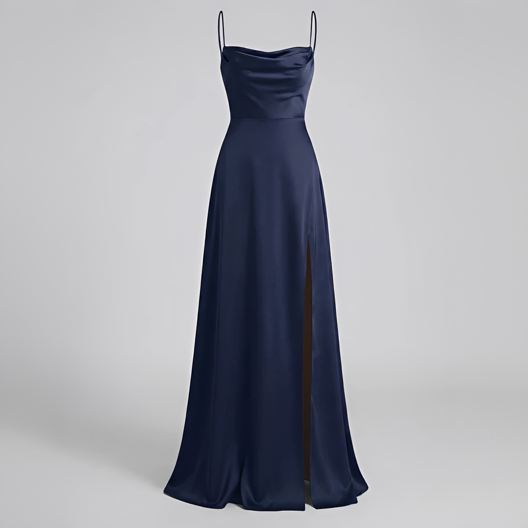 Glenda - Edles, fließendes Damenkleid