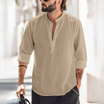 Enrico - Leichtes und modernes Herren-Sommerhemd
