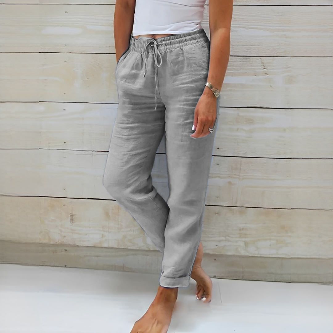 Elinna - Modische Damen-Sommerhose