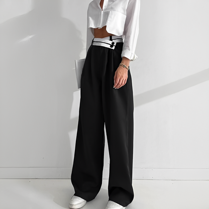 Aurilla - Elegante Hose mit weitem Bein