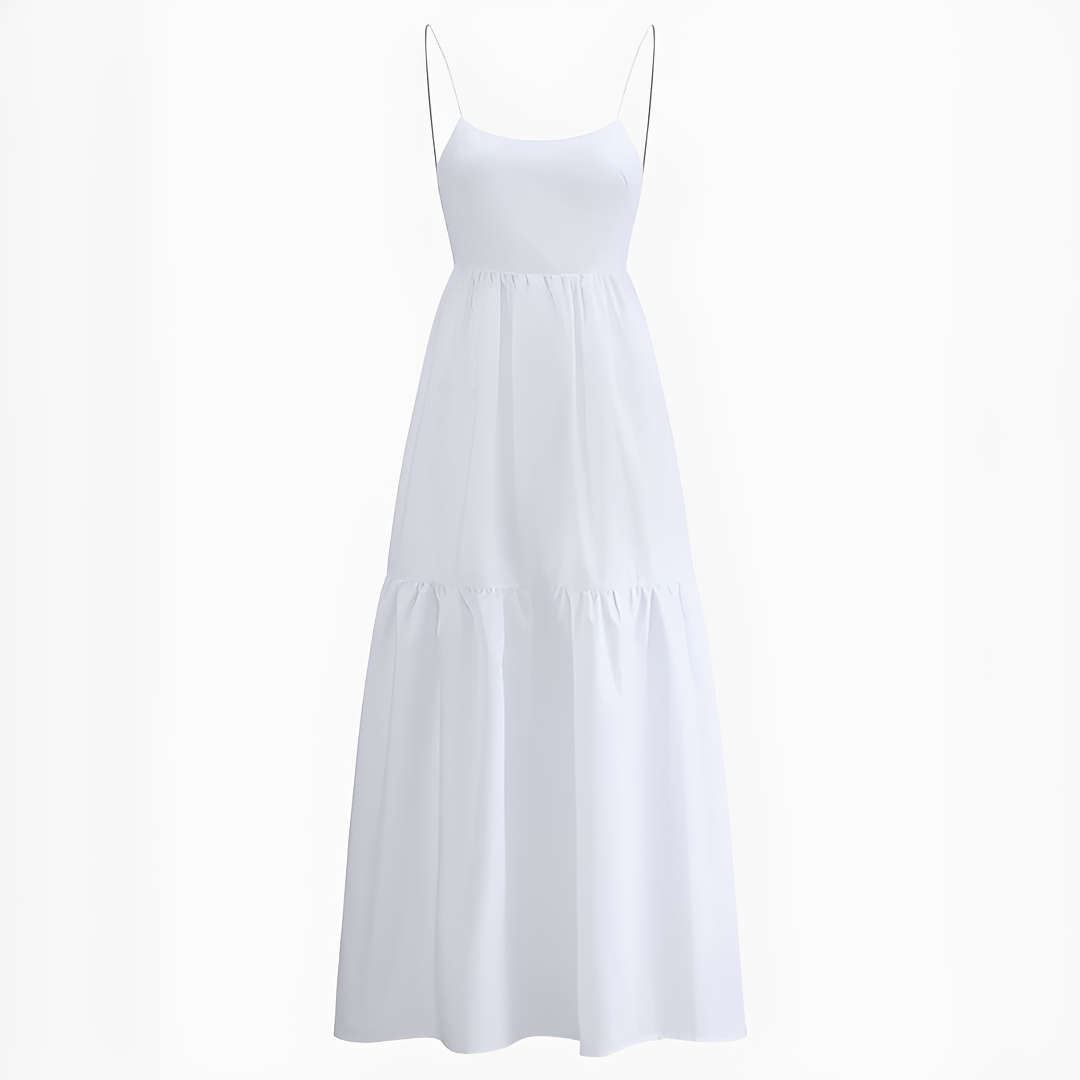 Melou - Stilvolles und elegantes langes Kleid