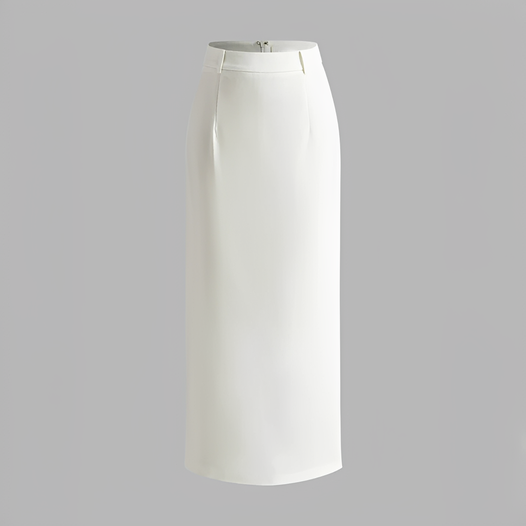 Alita - Eleganter Maxirock mit Rückenschlitz