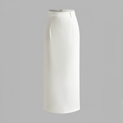Alita - Eleganter Maxirock mit Rückenschlitz