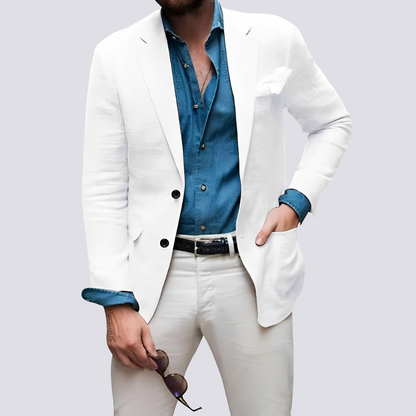 Glenn - Stilvoller Herrenblazer mit Knöpfen