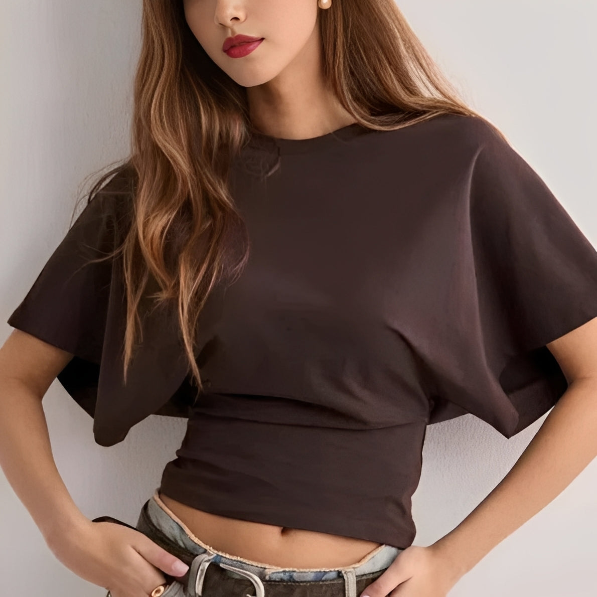 Maggy - Schickes T-Shirt mit weiten Ärmeln