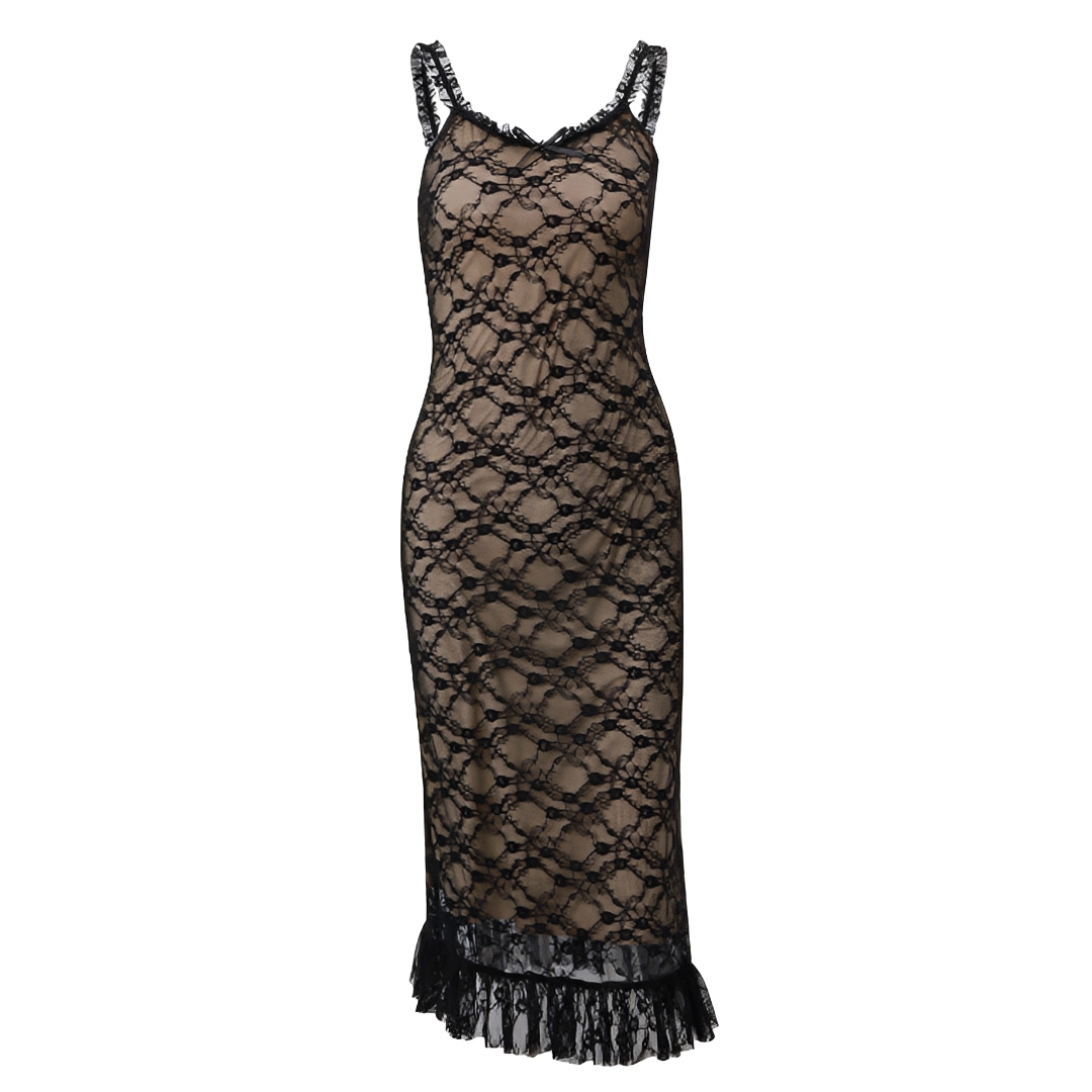 Anjenette - Elegantes und zeitgemäßes Midi-Kleid
