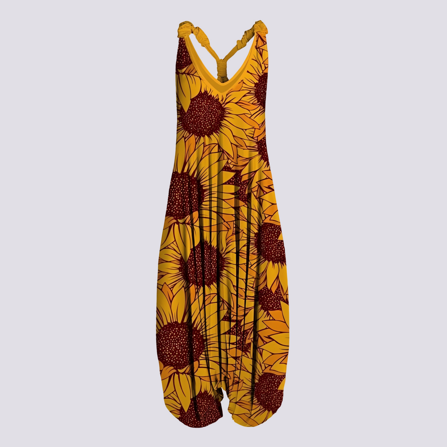 Jennifer - Komfortabler ärmelloser Jumpsuit