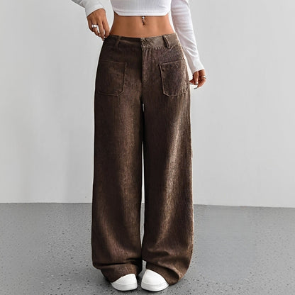 Isabelle - Cordhosen mit hoher Taille