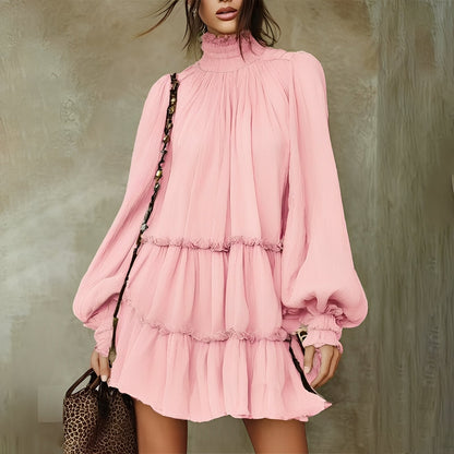Mayeth - Schickes Ruffle-Minikleid