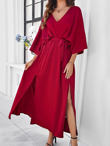 Eleanor - Stilvolles Weites Maxikleid