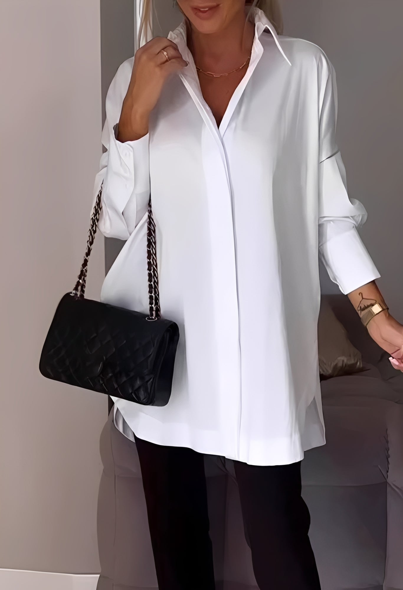Lauren - Elegantes Langarmhemd