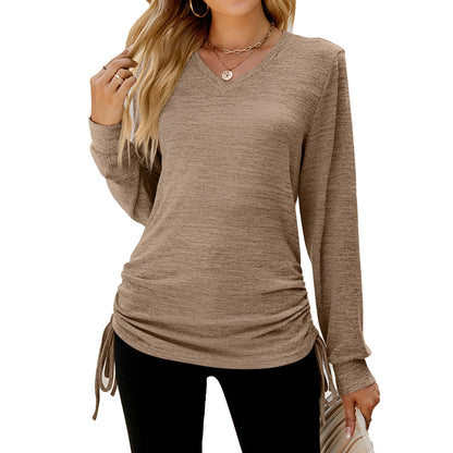 Ellaine - Stilvolles Damen-Top mit V-Ausschnitt