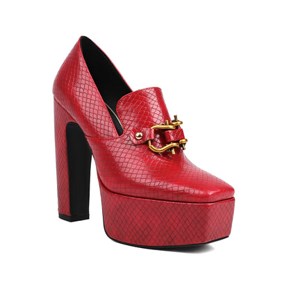 Jennie - Modische Chunky-Heels