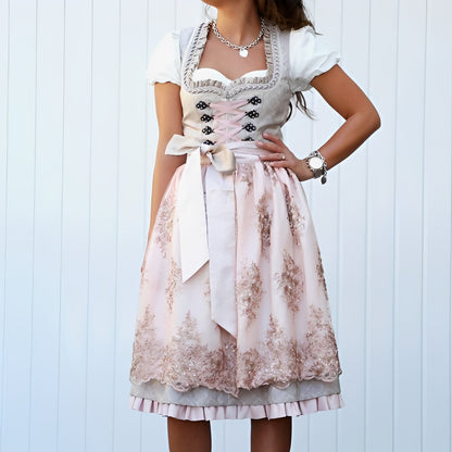 Libby - Stilvolles Dirndl mit kurzen Ärmeln für Damen