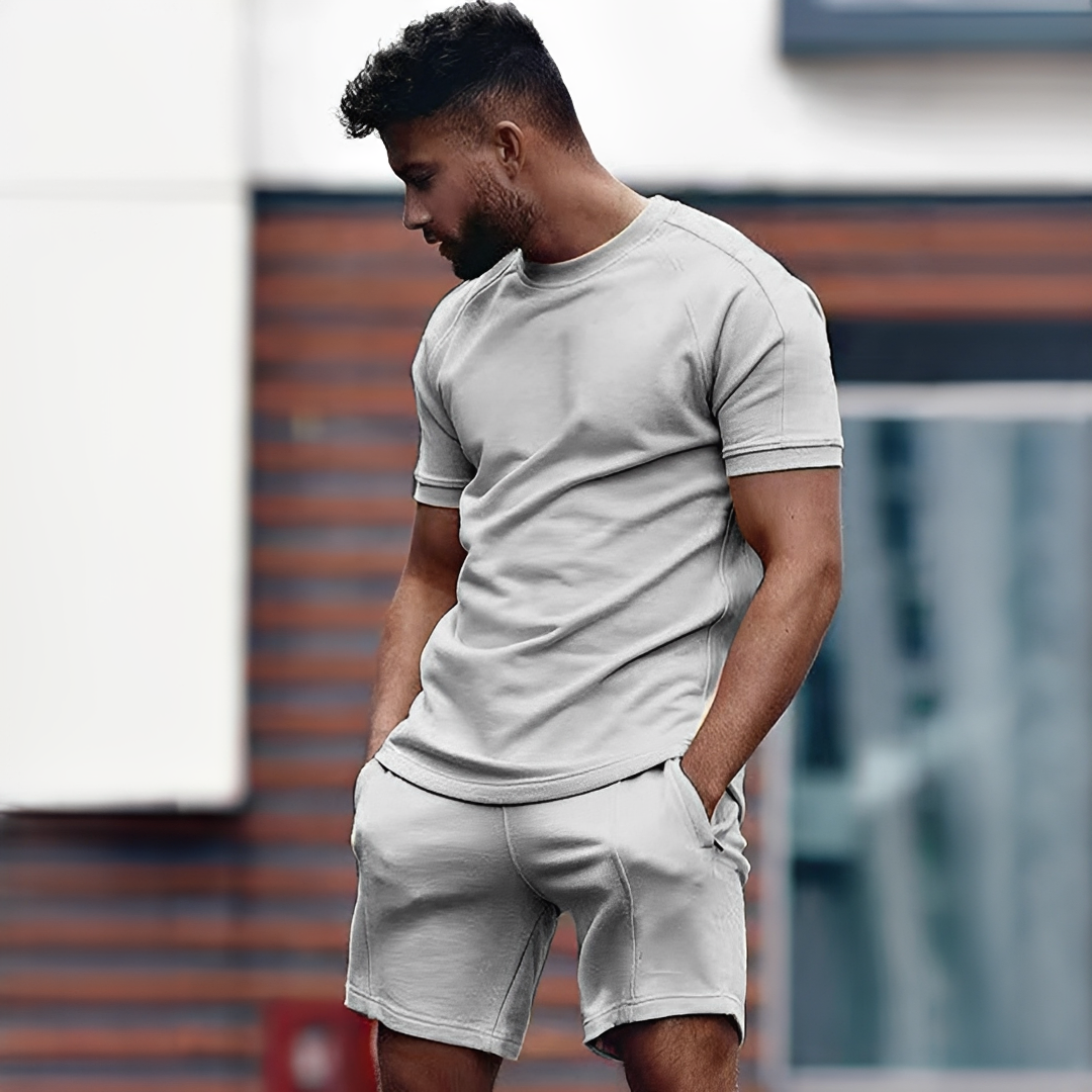 Drake - Herren-Ensemble aus T-Shirt und Shorts - optimal für warme Tage