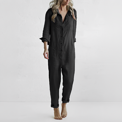 Novaria - Damen-Sommeroverall mit langen Ärmeln