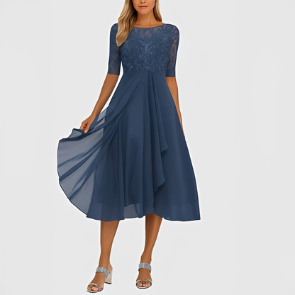 Florenz - Elegantes Midi-Kleid