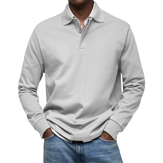 Argus - Langarm-Polo für Herren