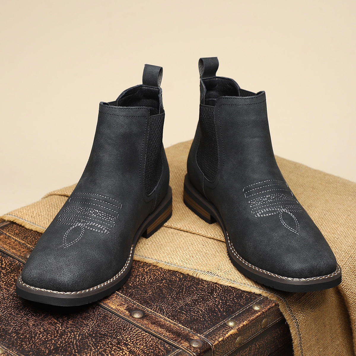 Carson - Elegante Stiefel mittlerer Höhe