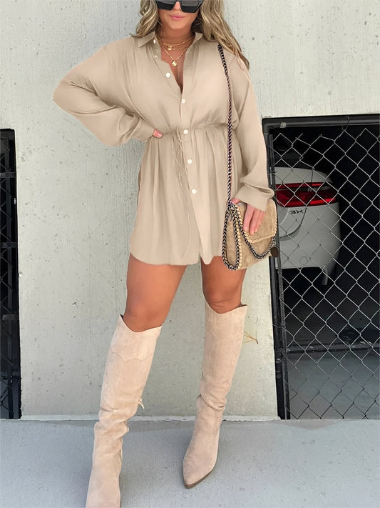 Effie - Bequemer Langarm-Jumpsuit