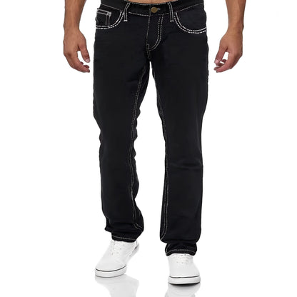 Stefan - Bequeme, gerade Stretch-Jeans für Männer