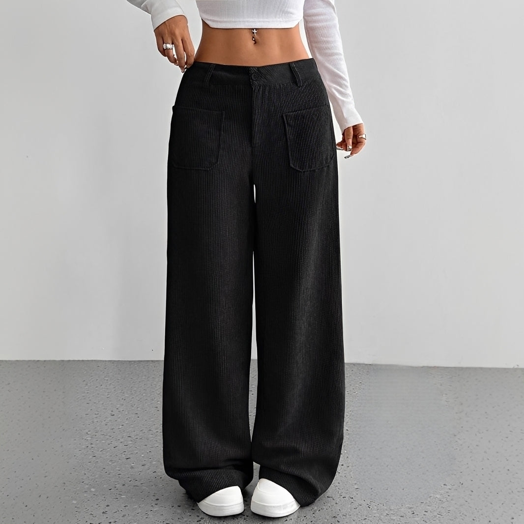 Isabelle - Cordhosen mit hoher Taille