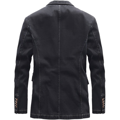 Nichols - Jacke im leichten Denim-Look