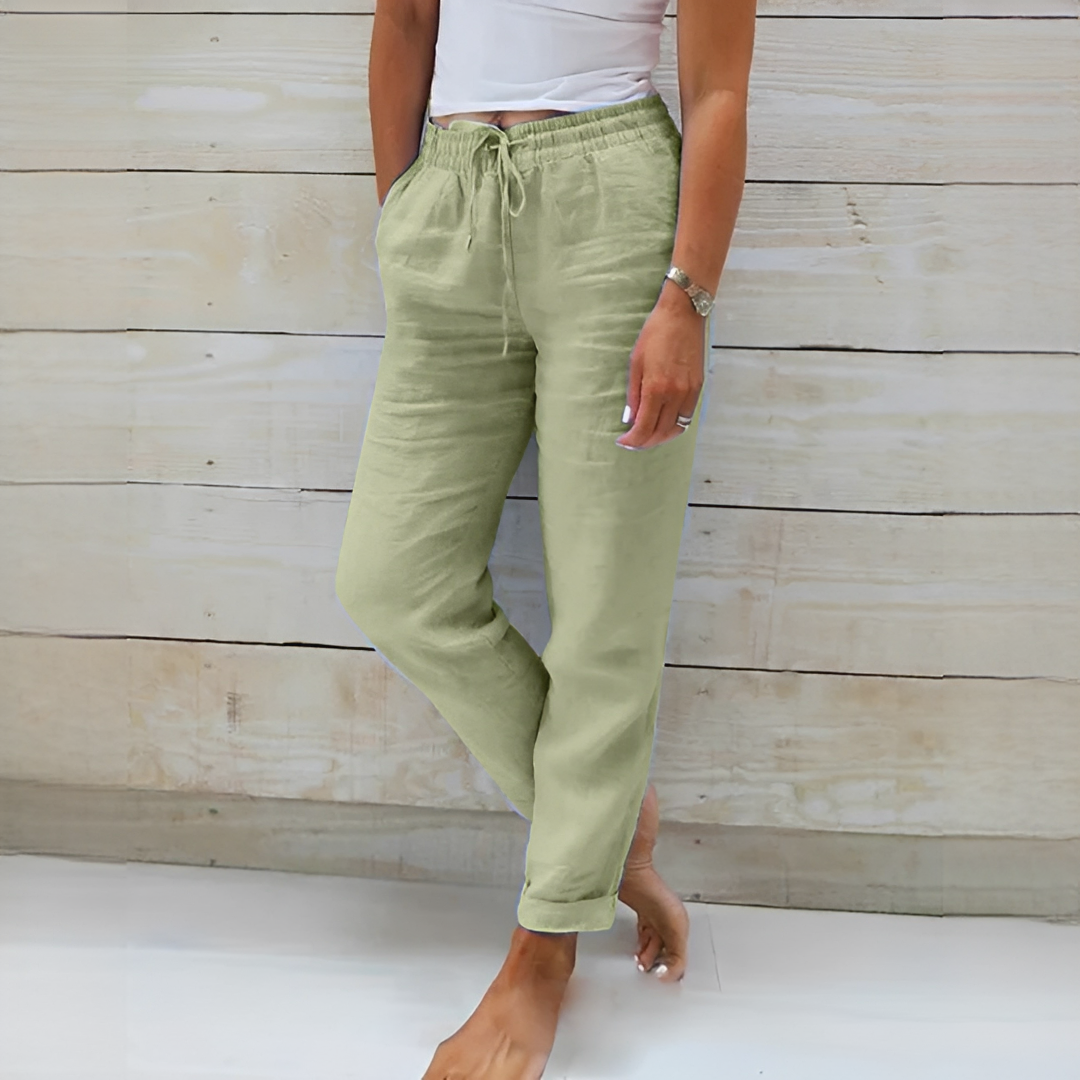 Elinna - Modische Damen-Sommerhose