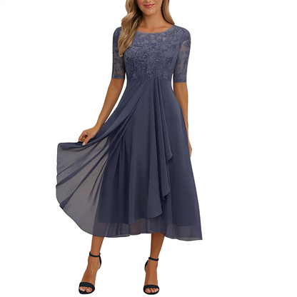 Florenz - Elegantes Midi-Kleid