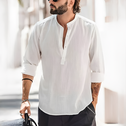 Enrico - Leichtes und modernes Herren-Sommerhemd