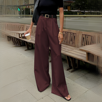 Blaine - Stilvolle Hosen mit weitem Bein