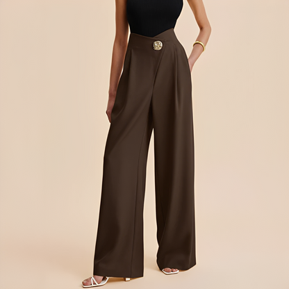 Joyce - Weite Hose mit hoher Taille