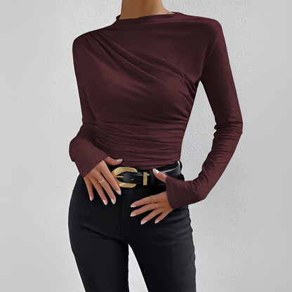 Rochelle - Elegantes Langarm-Top