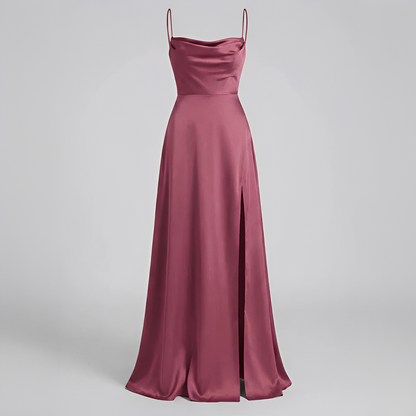 Glenda - Edles, fließendes Damenkleid