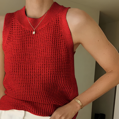 Carmilla - Elegante ärmellose Tops