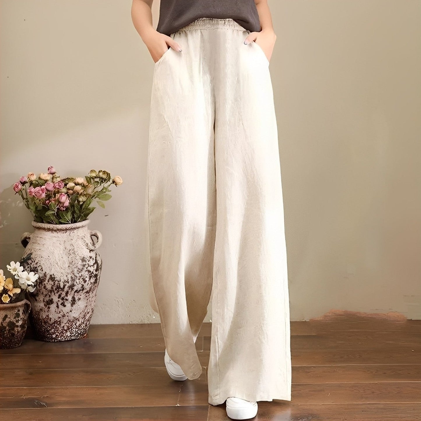 Dorothy - Bequeme Damenhose mit weitem Bein