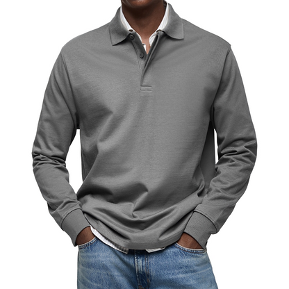 Argus - Langarm-Polo für Herren