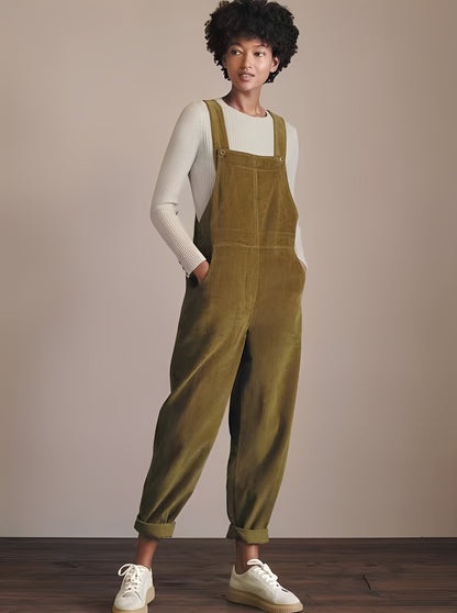 Kristina - Schicker Cord-Jumpsuit für Damen