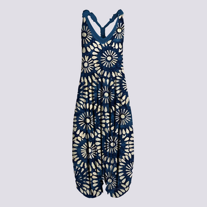 Jennifer - Komfortabler ärmelloser Jumpsuit