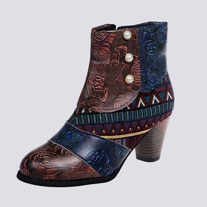 Emma - Bunte Bohemian-Stiefel