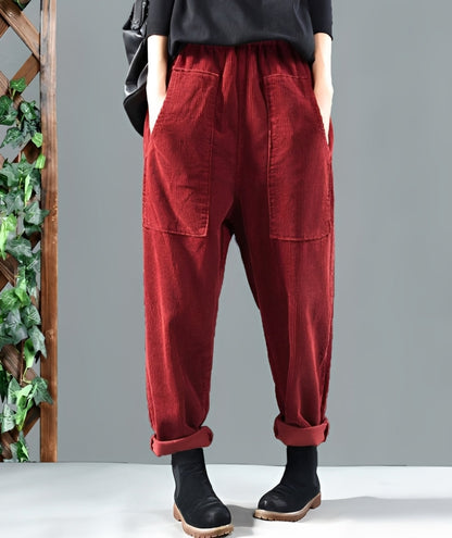 Hanna - Modische Cord-Haremshose für Damen