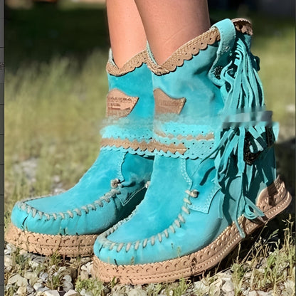 Brianna - Elegante Boho-Stiefeletten