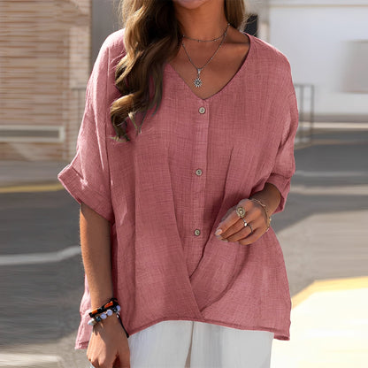 Tiffany - Legere, weit geschnittene Damenbluse