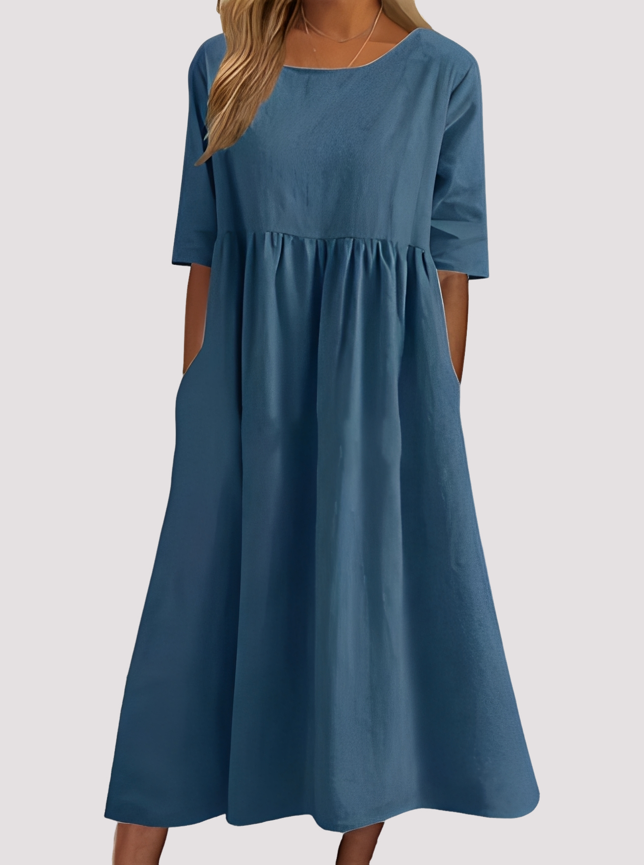 Julie - Damenkleid für den Alltag mit Taschen